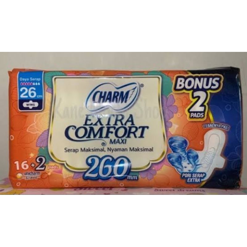 Charm Extra Comfort 26cm wing
