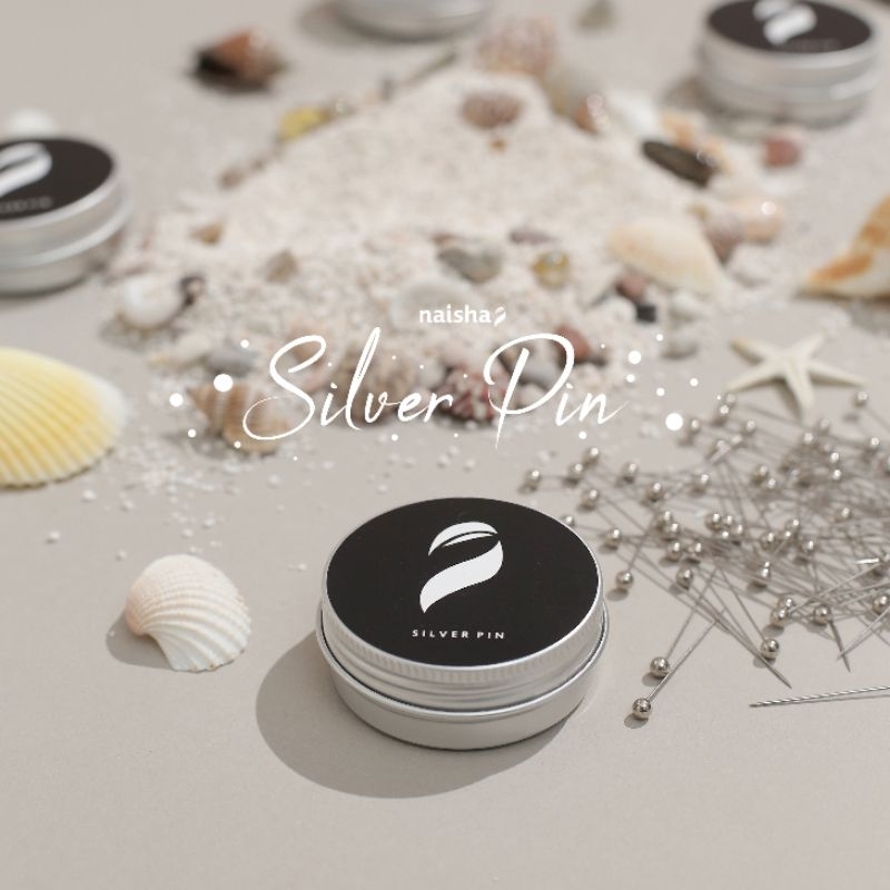 Silver Pin by Naisha