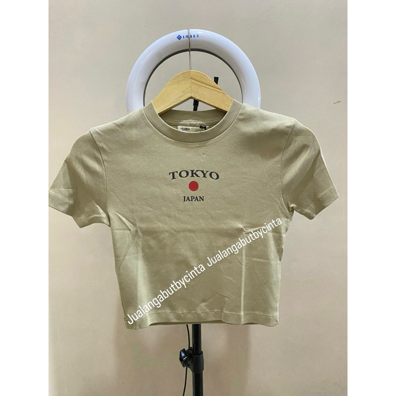 CROPTOP PULL&BEAR NEW TAG ORIGINAL 100%