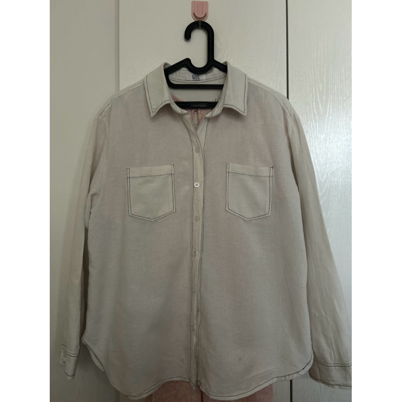 oversized shirt by gic
