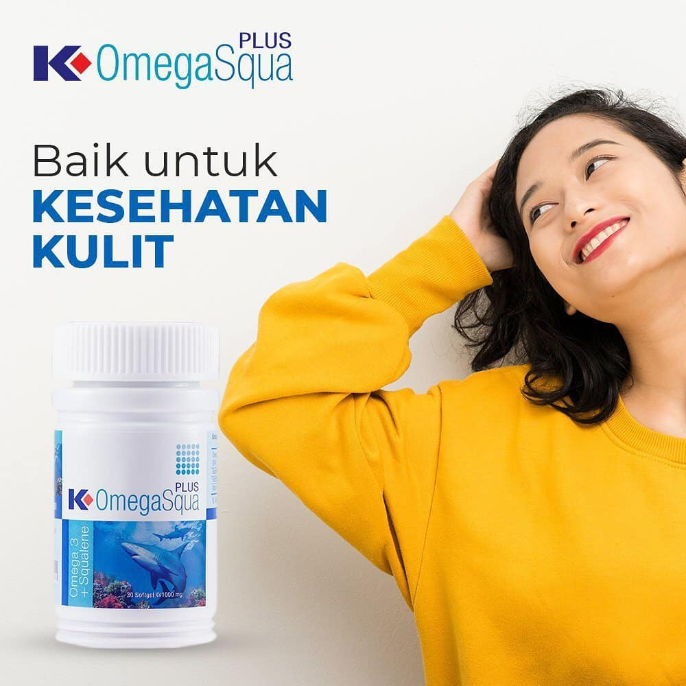 Suplemen kesehatan  k omega squah original