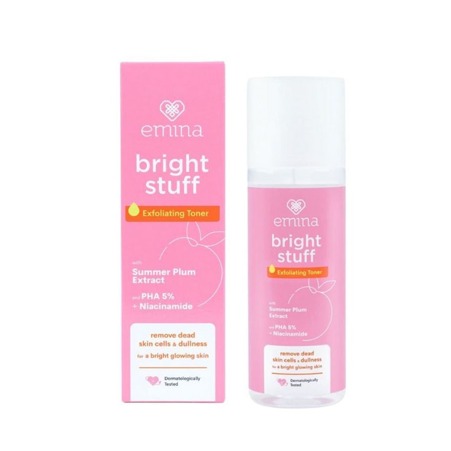 Emina Bright Stuff Exfoliating Toner 100 ml