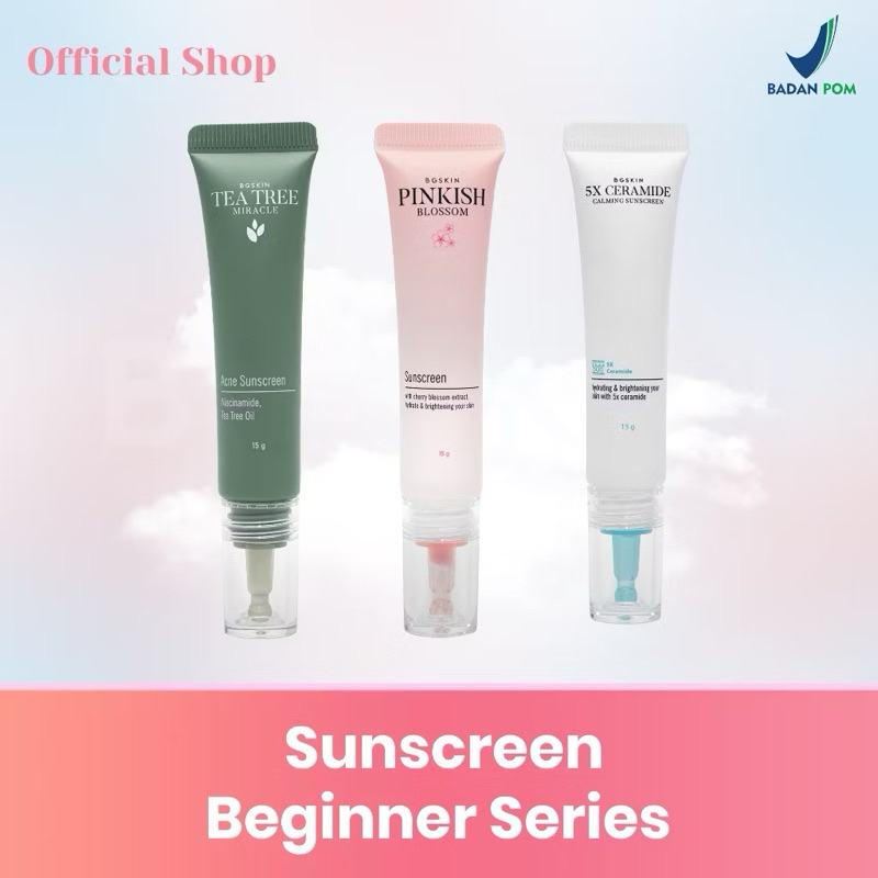 BG SKIN SUNSCREEN BEGINNER SERIES