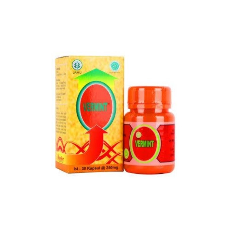 Vermint isi 12 kapsul/30 kapsul / Kapsul Cacing