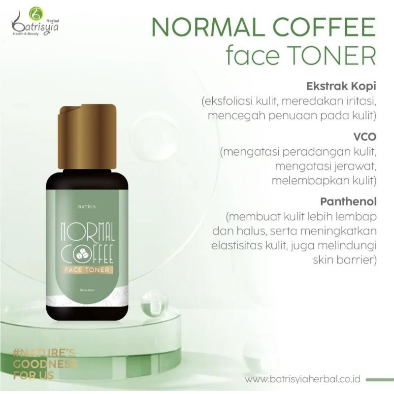 Batrisyia Normal Coffee Face Toner