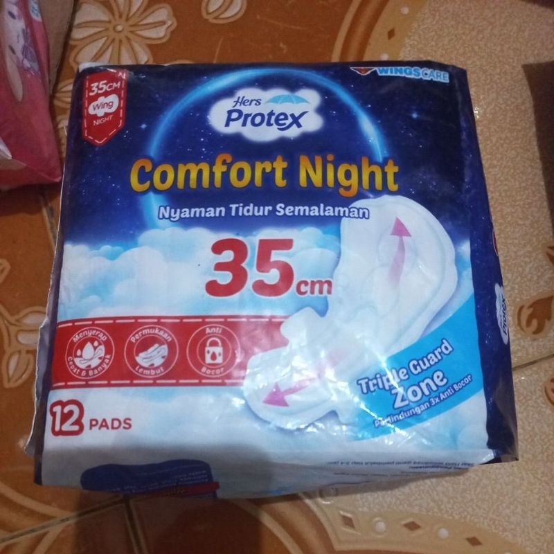 hers protex maxi wing 23cm 20pads 35cm