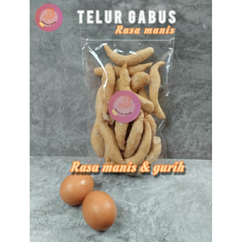 Telur gabus gurih 250 gram