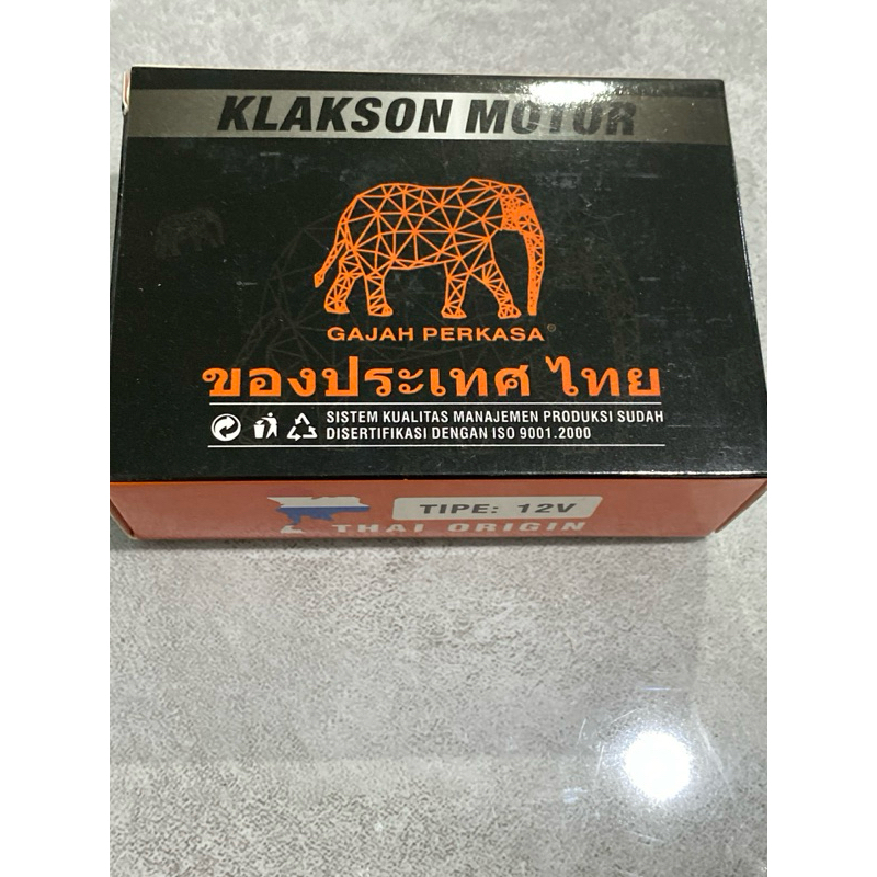 KLAKSON MOTOR 12 V THOR