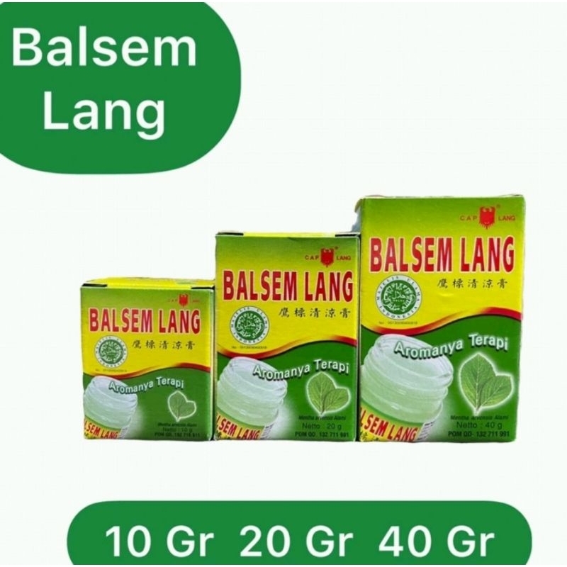 Balsem lang 10gr & 20gr