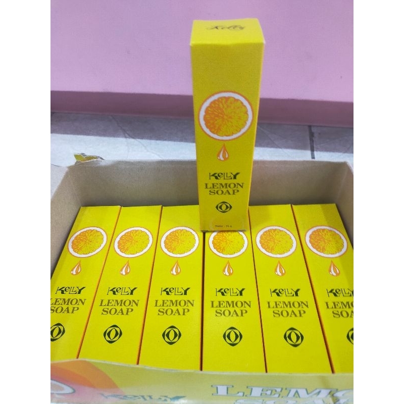 kelly lemon soap 75gr