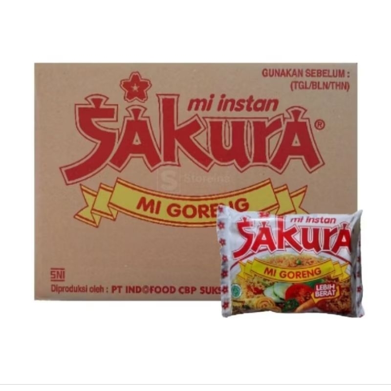 MIE SAKURA DUS (40PCS)