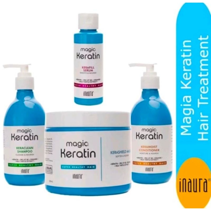 Inaura magic keratin paket komplit