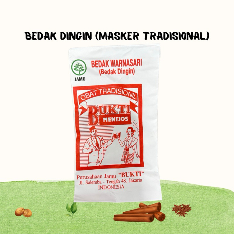 Bedak Dingin Warnasari (Masker Tradisional)