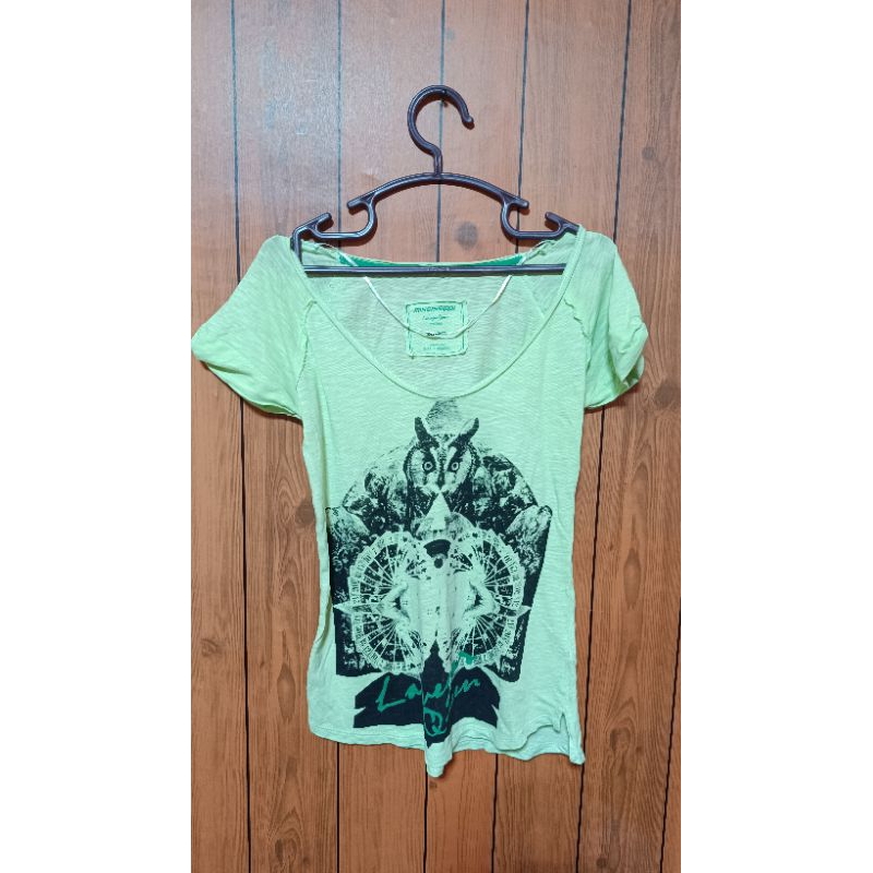 preloved kaos hijau