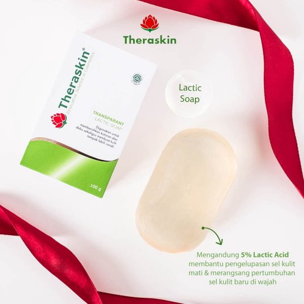 THERASKIN TRANSPARANT LACTIC SOAP 100gr