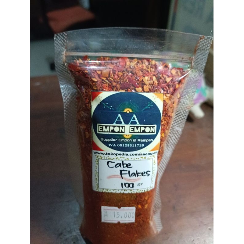 Cabe Bubuk kasar 100gr/ cabe flakes