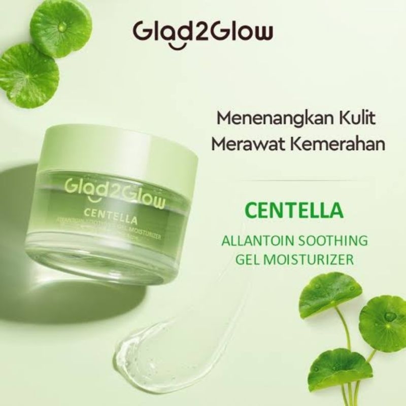 Glad2glow gel moisturizer Centella