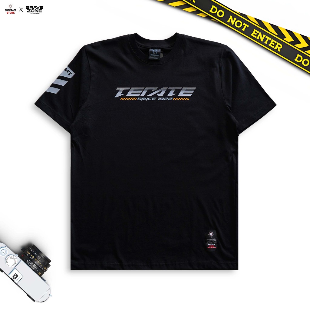 T-SHIRT TECHNO - BLACK