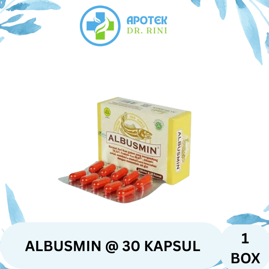 ALBUSMIN @ 30 KAPSUL BOX