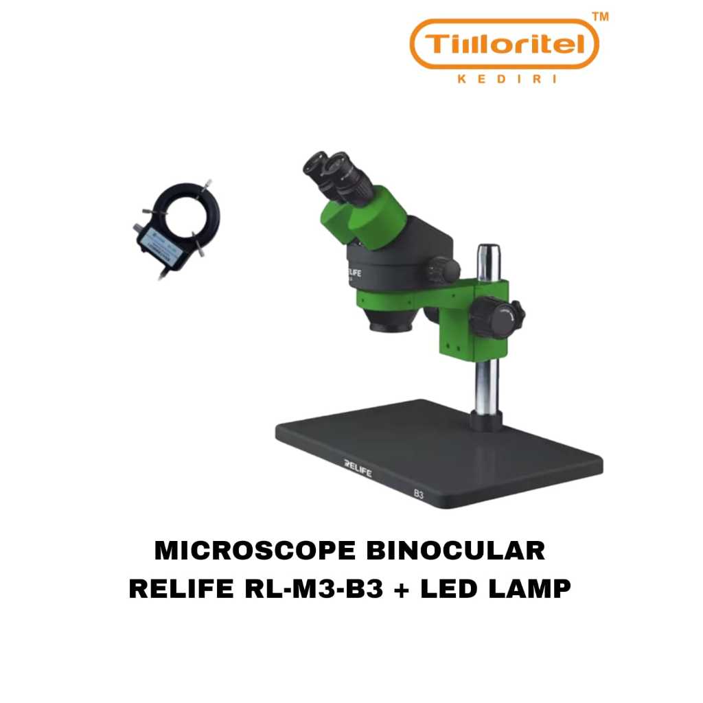 MICROSCOPE BINOCULAR RELIFE RL-M3-B3 + LED LAMP