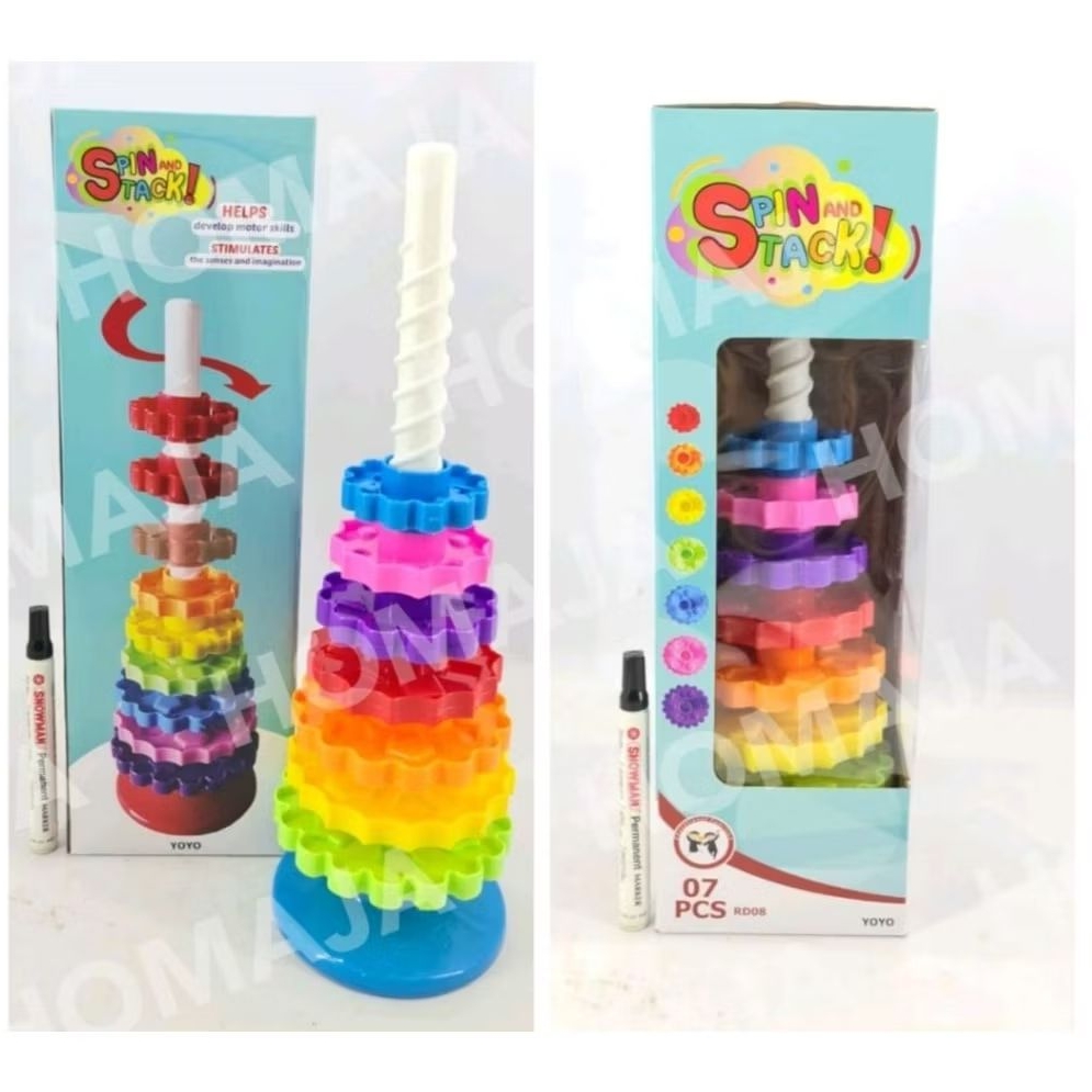 Mainan Spin And Stack - RD08