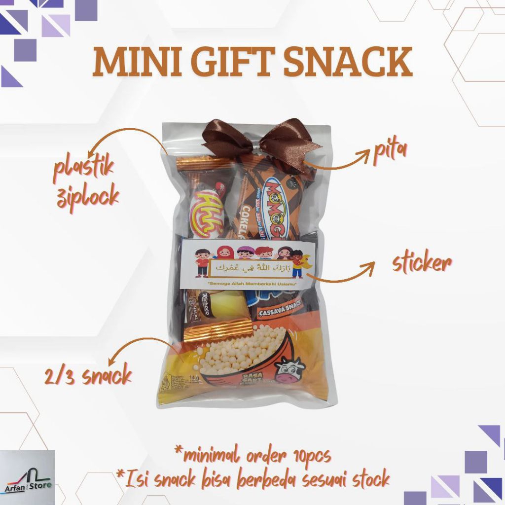 Mini Gift Snack Coklat/Hampers Mini