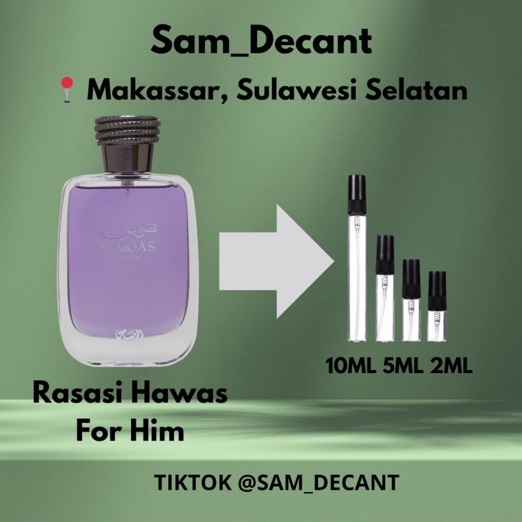 Decant Rasasi Hawas For Him