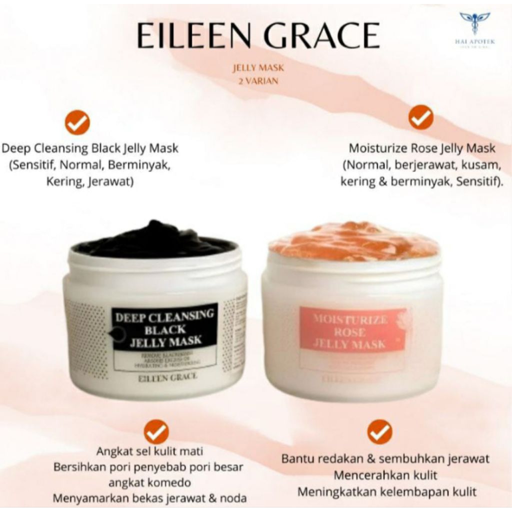 Eileen grece black jelly mask