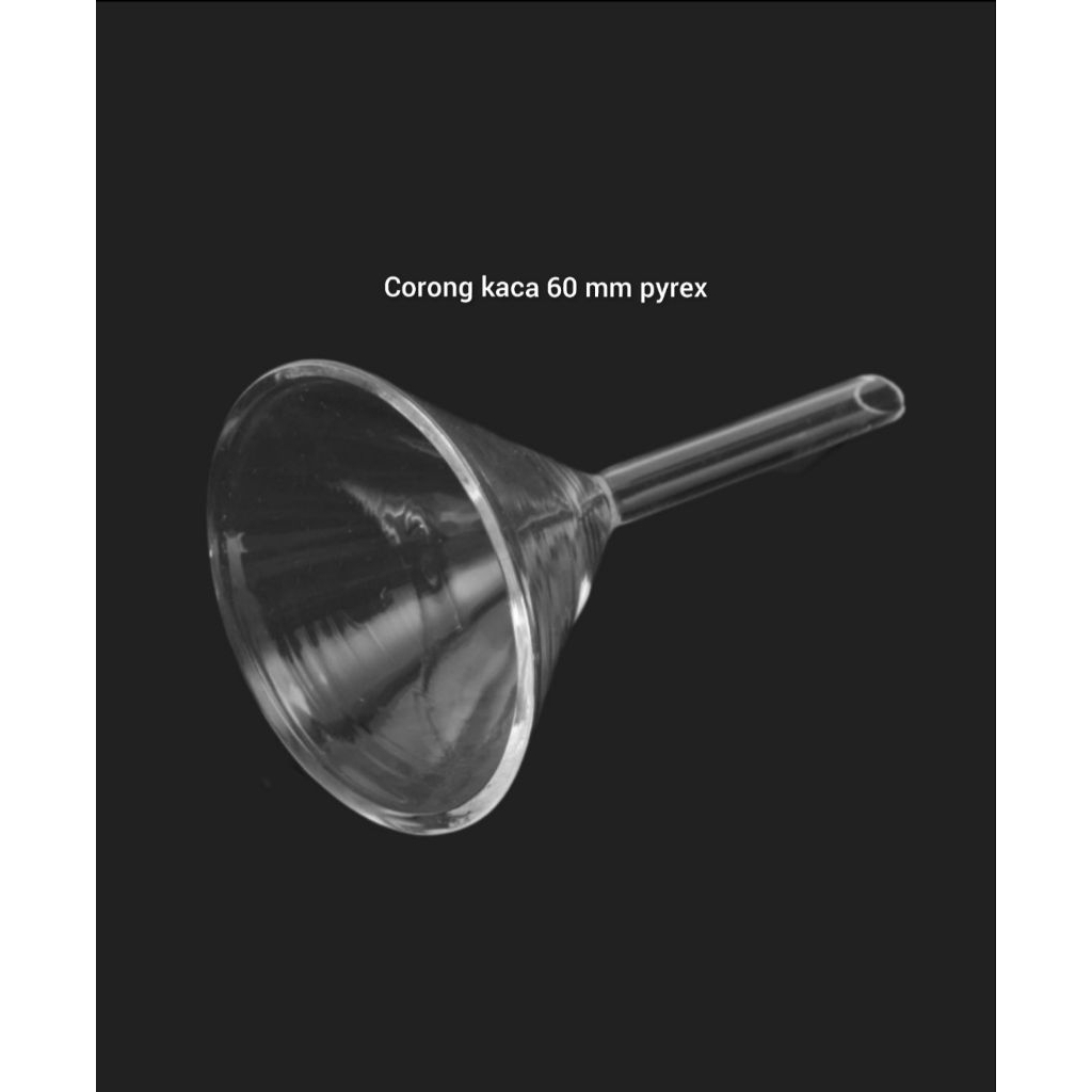 corong/funnel 60 mm pyrex