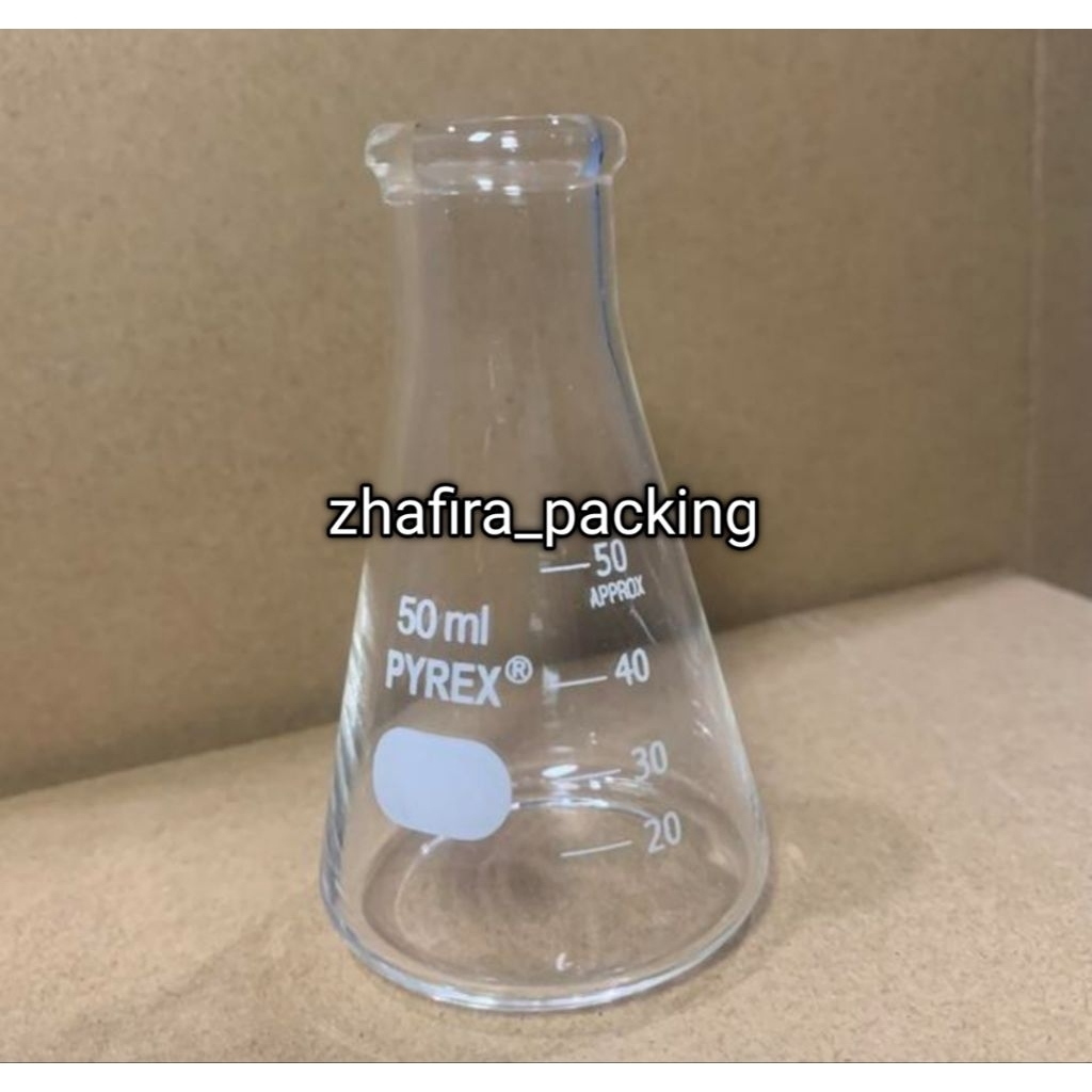 Erlenmeyer 50ml PYREX RRC