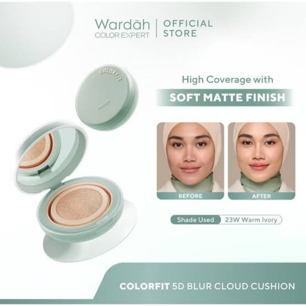 KNOCK.SKIN - Wardah Colorfit 5D Blur Cloud Cushion