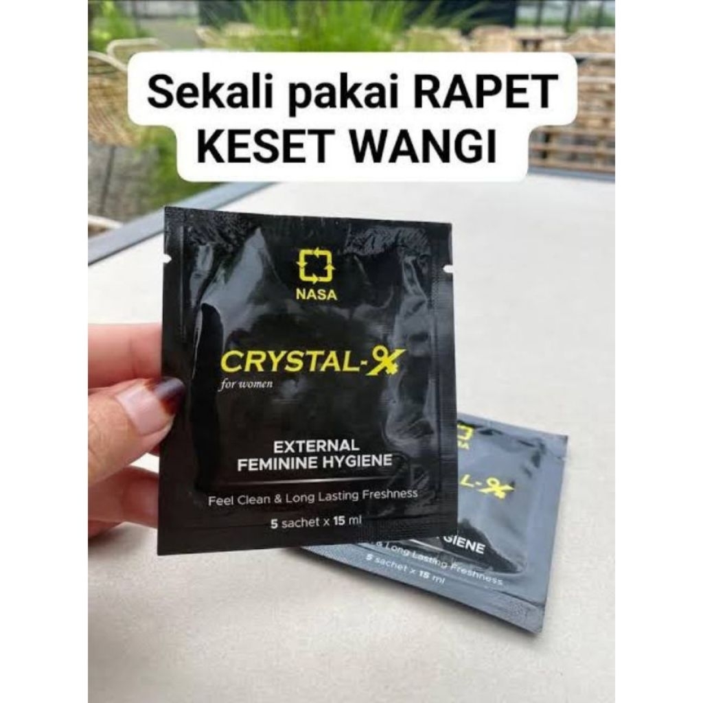 CRYSTAL-X TISSUE (External Feminine Hygiene)