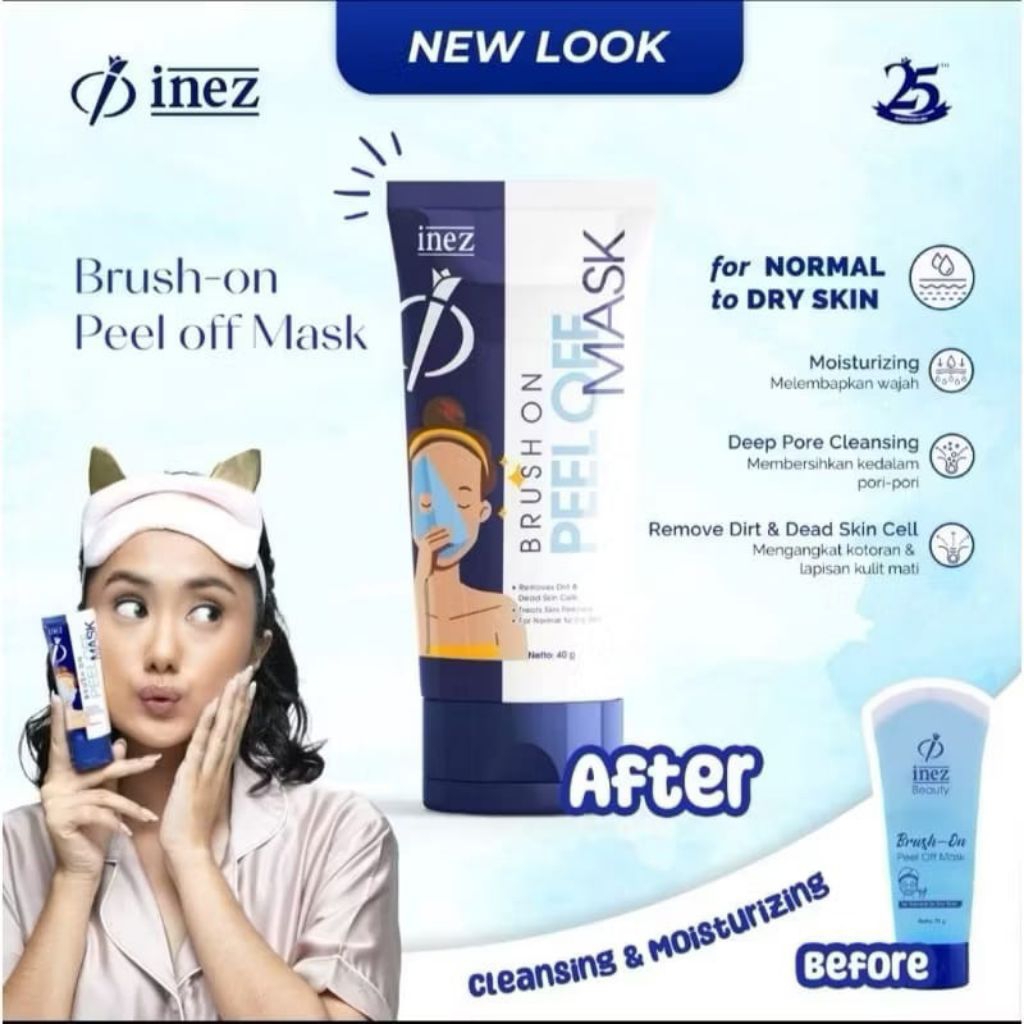 BRUSH-ON PEEL-OFF MASK<br/>