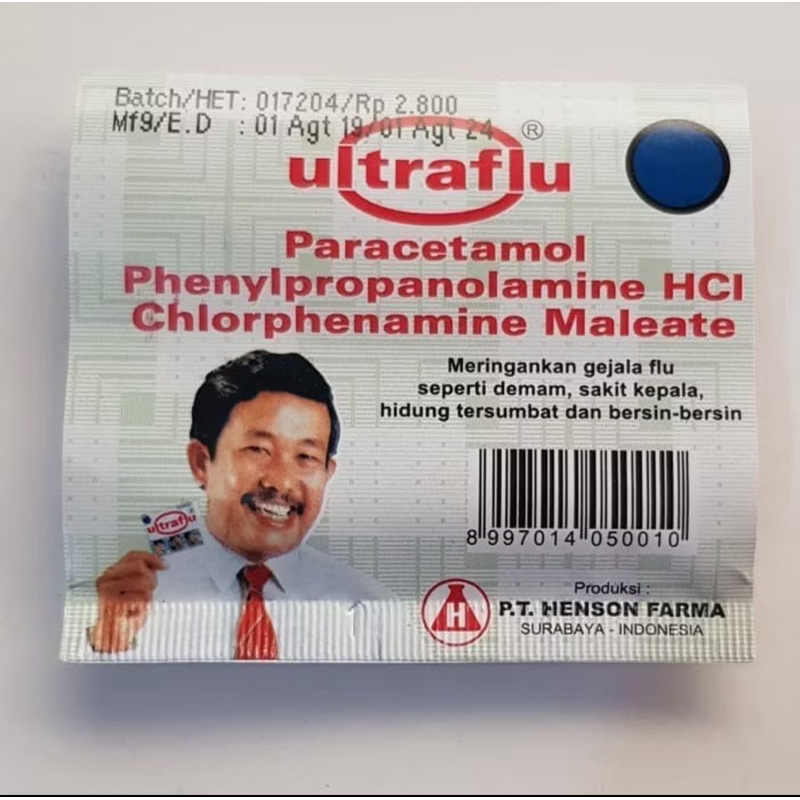 Ultraflu Strip 4 Kaplet