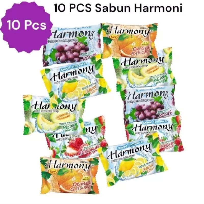sabun harmony 10pcs