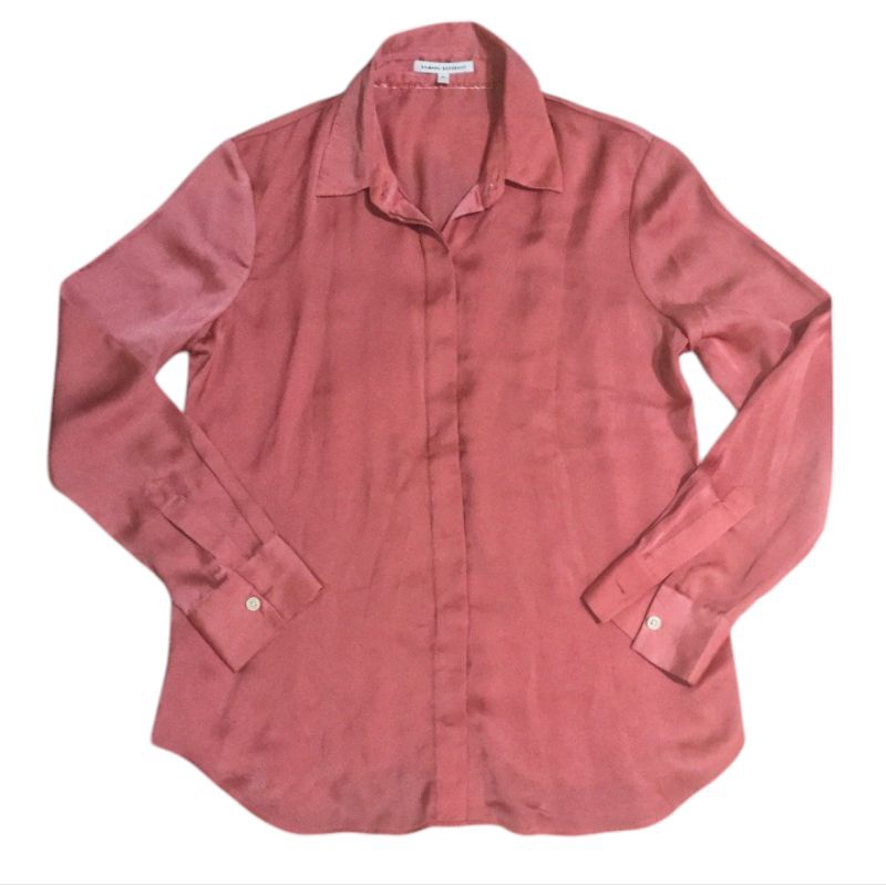 Blouse kemeja satin silk