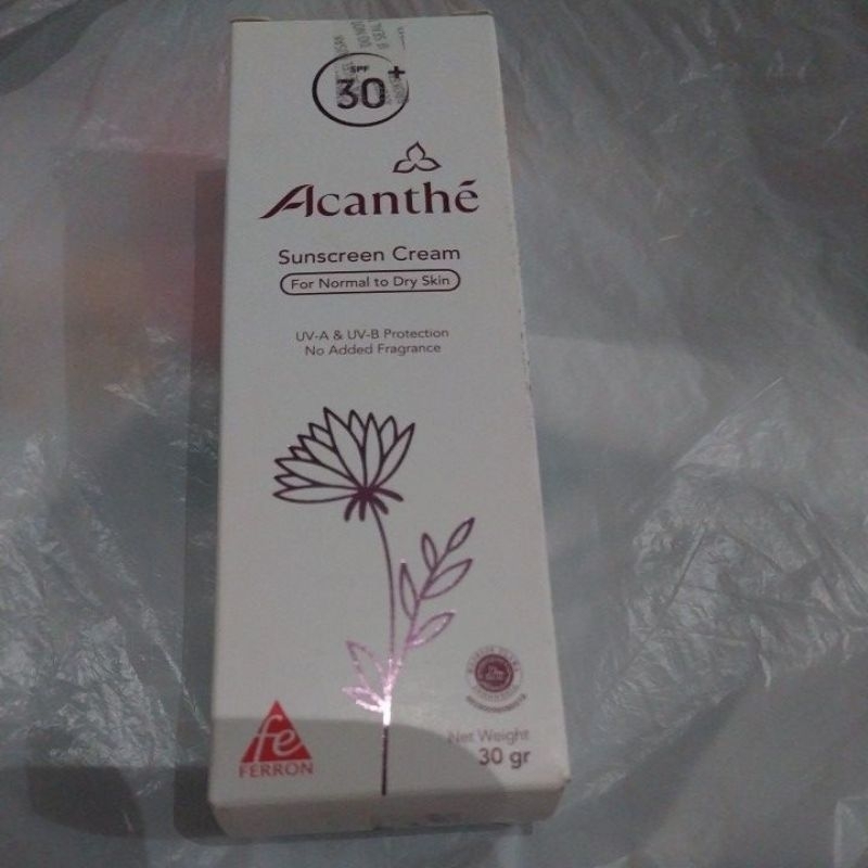 Acanthe SPF 30 + 30gr original