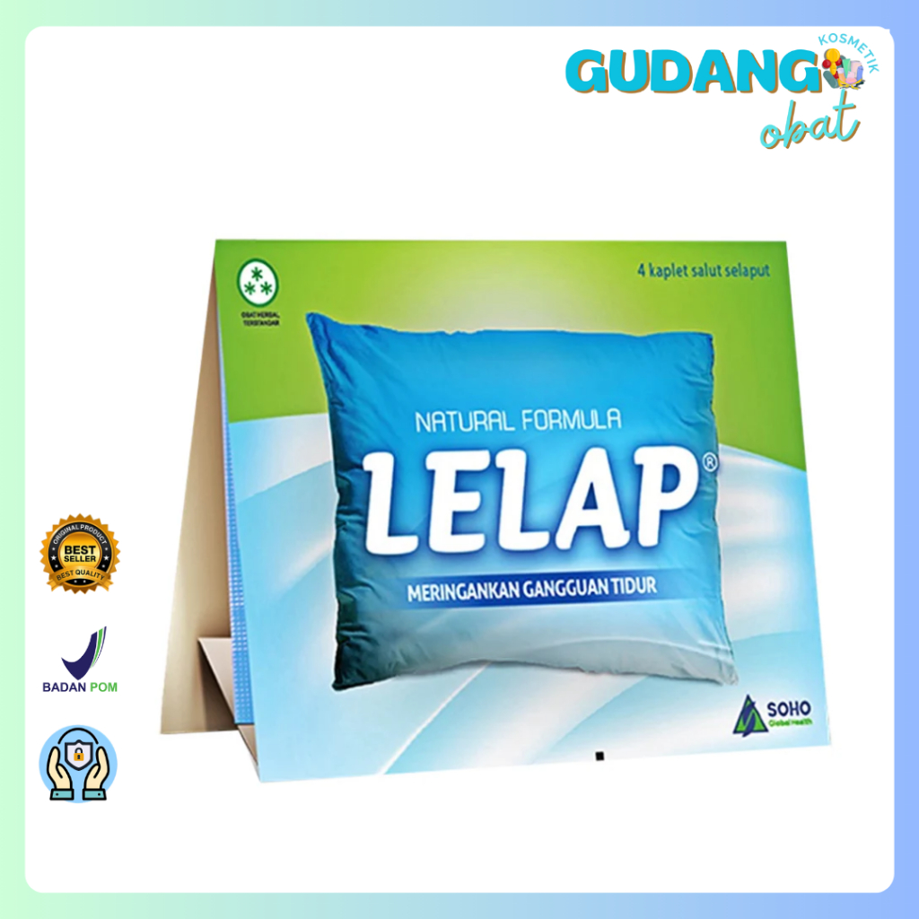 Lelap Tablet 4's - Obat Insomnia