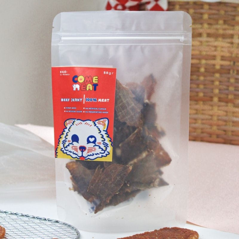 Comeneat Beef Jerky Dog Treat
