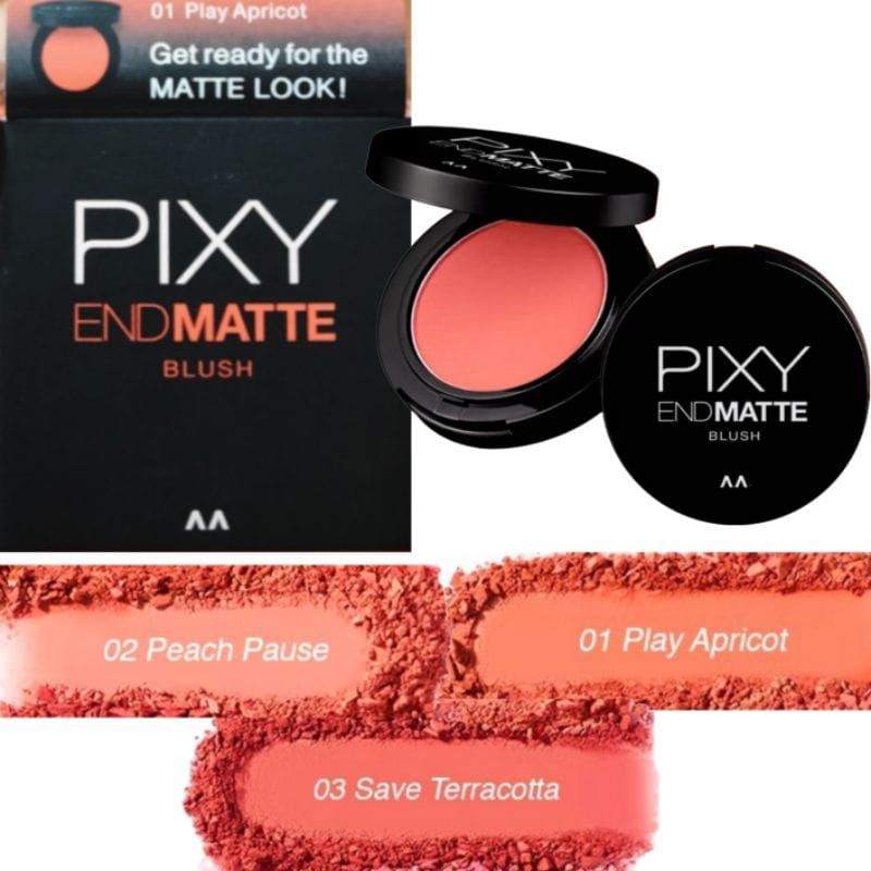 Pixy End Matte Blush - Matte Finish