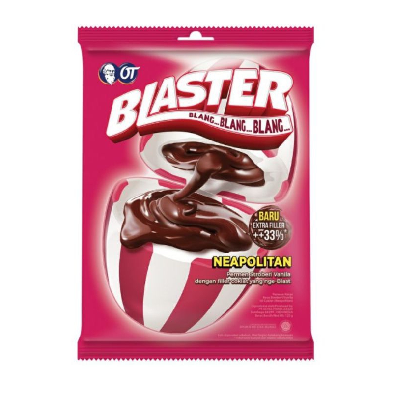 Permen Blaster Neapolitan