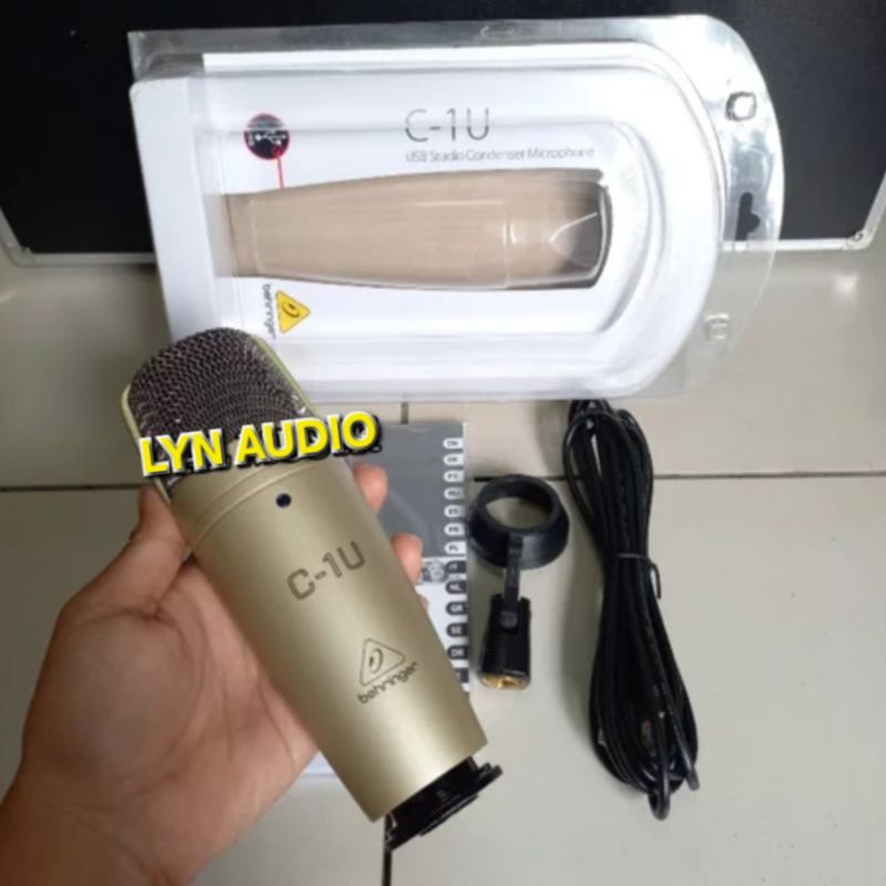 BEHRINGER C-1U USB STUDIO CONDENSOR MICROPHONE