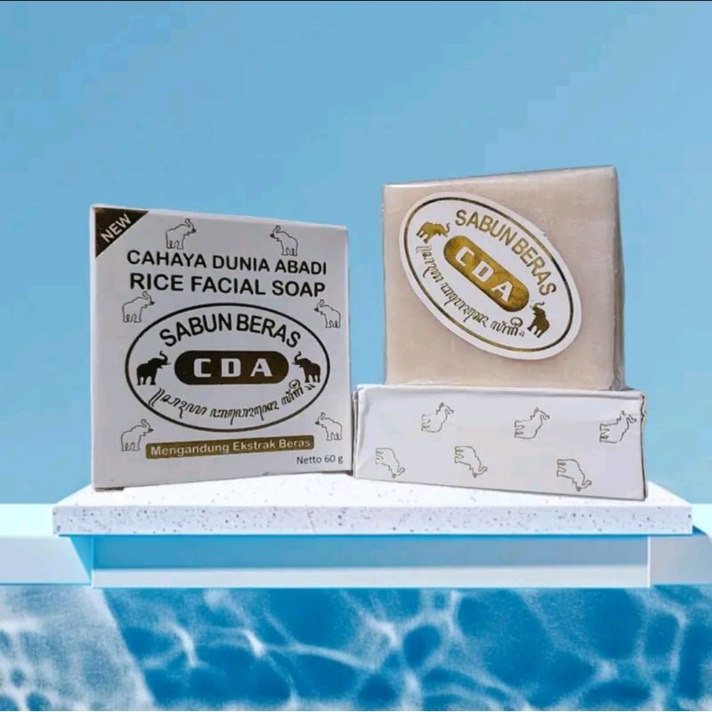 Sabun Beras CDA 60gram [3pcs/2pcs/1pcs]