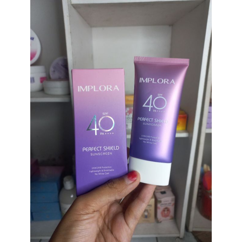 implora perfect Shield sunscreen SPF 40 PA+++ 50ml