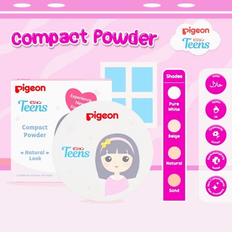 Pigeon Teens Compact Powder