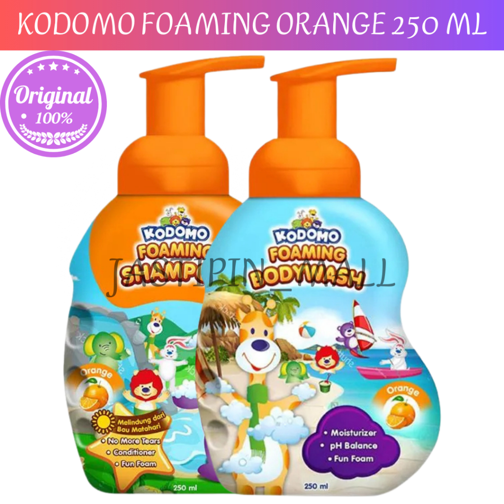 KODOMO FOAMING ORANGE 250 ML