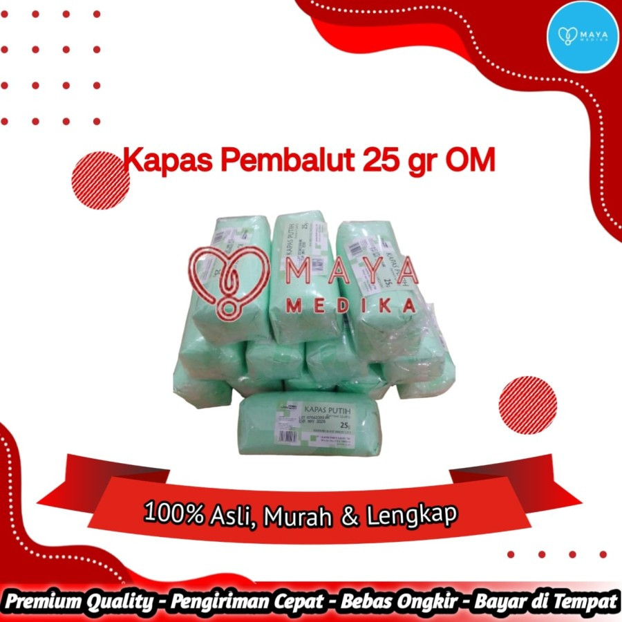Kapas Pembalut Onemed 25 gr