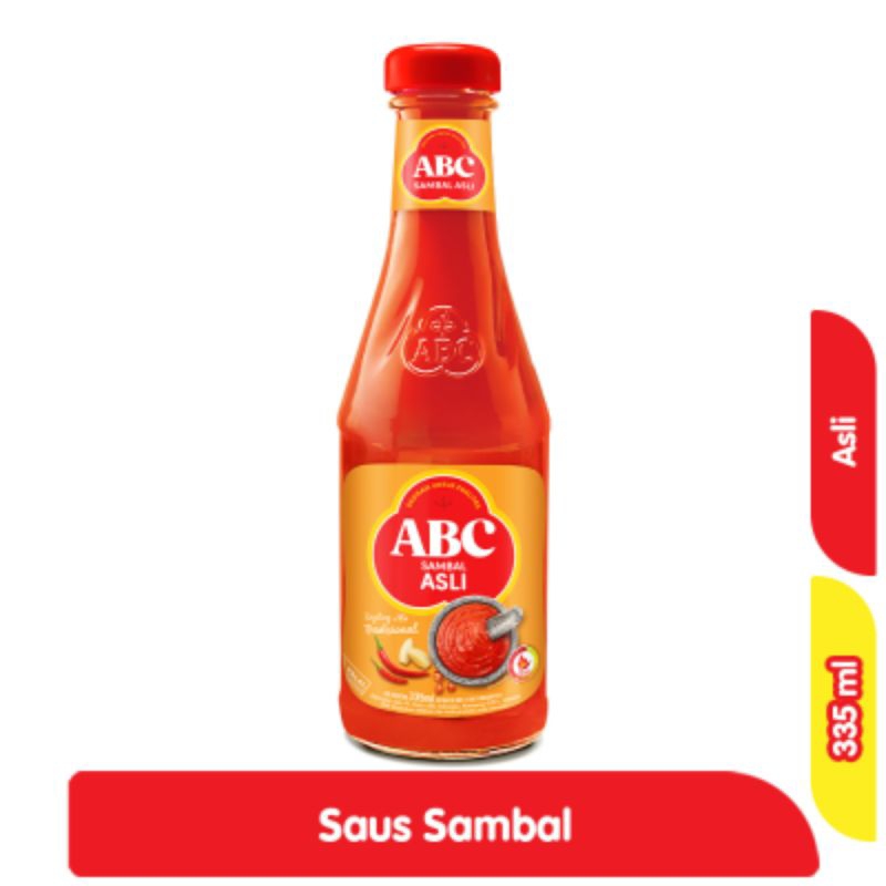 ABC Sambal Asli Botol 335 ml
