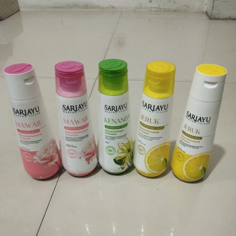 SARIAYU CLEANSING MILK+REFRESHING TONER
