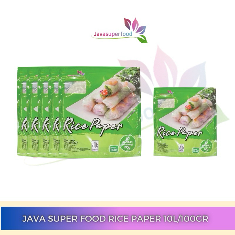 Java Super Food Rice Paper 10L / 100gr